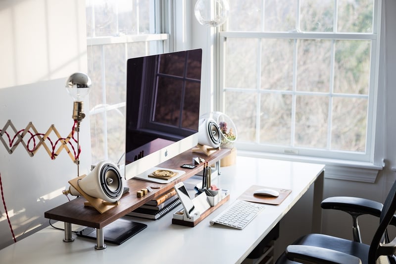 Bamboo Desk Organizer